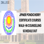 JIPMER Pondicherry Certificate Courses Walk In Counselling Schedule Out